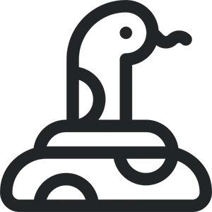 exotic pet snake icon