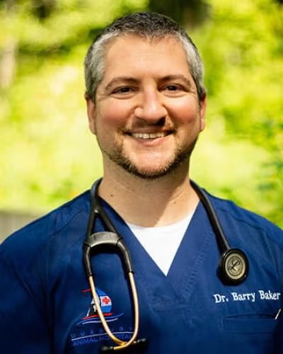 Dr Barry Baker of Duxbury Animal Hospital